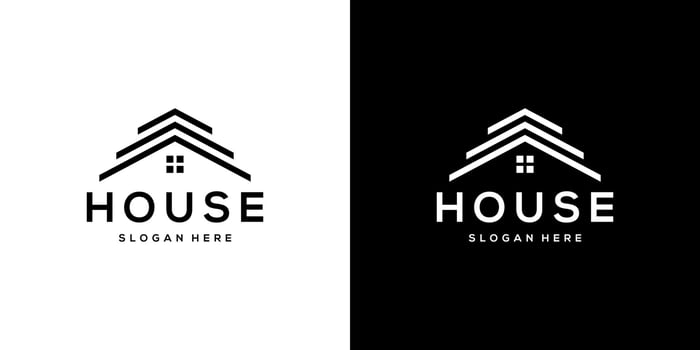 home Logo Design Template vector