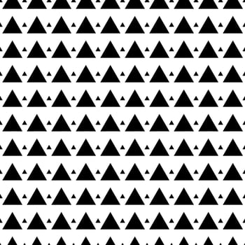 seamless geometric pattern with triangles vector
