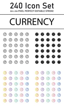 Currency Icon Pack vector
