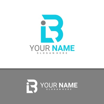 Letter L B logo design vector, Creative L B logo concepts template illustration. vector