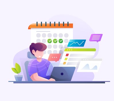 People work illustration vector
