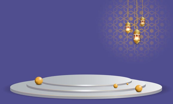ramadan kareem banner background design illustration vector
