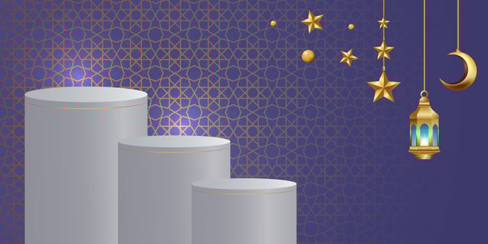 ramadan kareem banner background design illustration vector