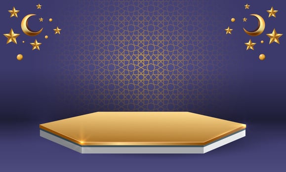 ramadan kareem banner background design illustration vector