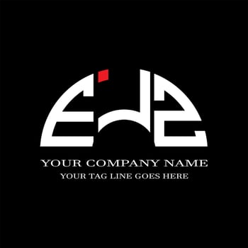 EJZ letter logo creative design with vector graphic