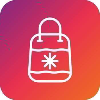 Bag Vector Icon Design Illustration