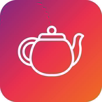 Teapot Vector Icon Design Illustration