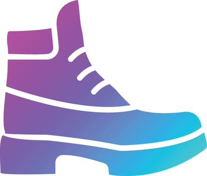 Boots Vector Icon Design Illustration