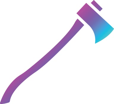 Axe Vector Icon Design Illustration