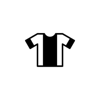 Shirt, Fashion, Polo, Clothes Solid Line Icon Vector Illustration Logo Template. Suitable For Many Purposes.