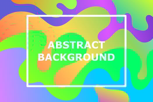 Fluid background with beautiful colors and interesting composition vector