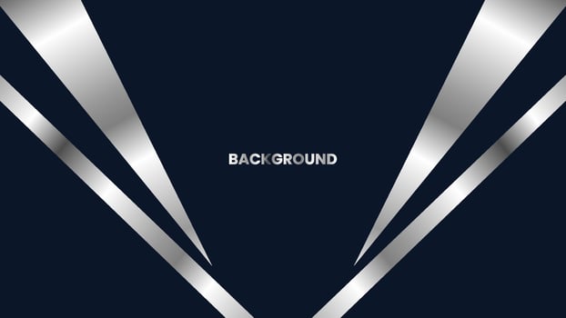 Silver metalic modern background vector