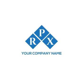RPX letter logo design on white background. RPX creative initials letter logo concept. RPX letter design. vector