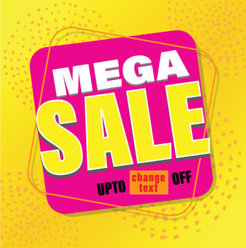 Special offer final sale banner with shadow on blue background, up to10,20,25,30,40,50.60,70,Percentage off. Vector illustration.
