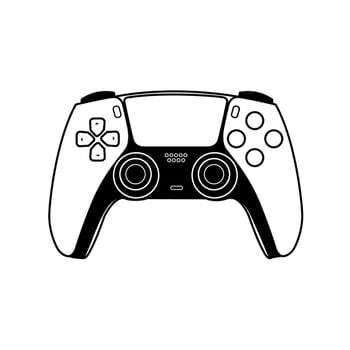 game controller icon vector illustration