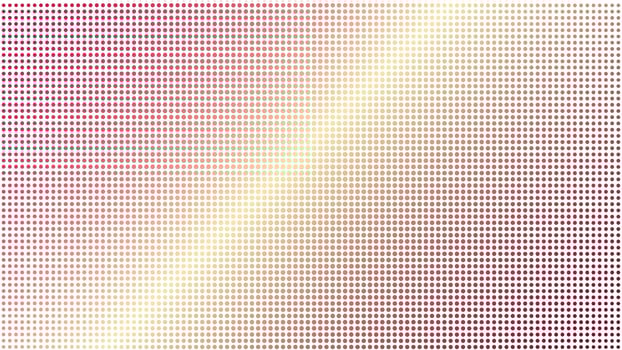 Halftone Background Design Template, Pop Art, Abstract Dots Pattern Illustration, Retro Texture Element, Pink Color Purple Gold Gradient, Polka-dotted vector