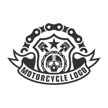 Vintage Motorcycles Logo for club or community vector template