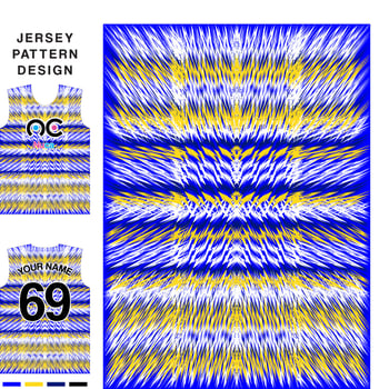 Abstract concept vector jersey pattern template for printing or sublimation sports uniforms football volleyball basketball e-sports cycling and fishing Free Vector.