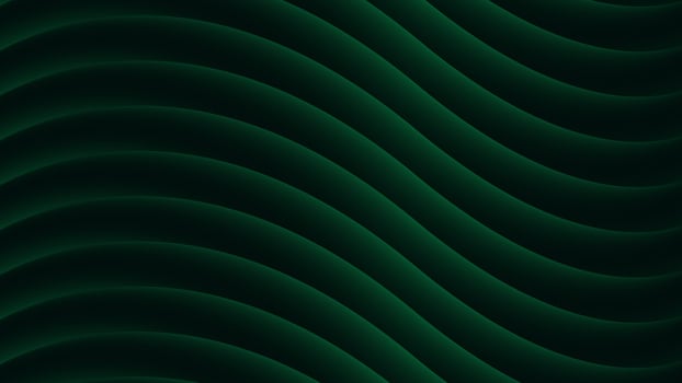 Green background with line curve design. Vector illustration. Eps10