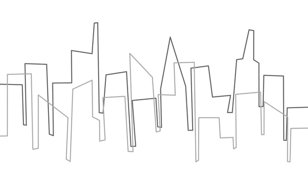 abstract line urban background with a minimalist and simple design for decorating the walls of rooms such as offices, rooms, living rooms vector