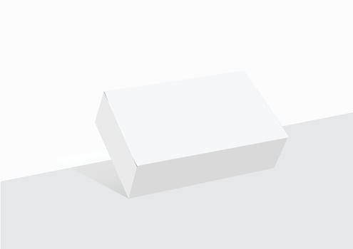 Realistic Box mockup 3D, Medicine product mockup, Product Cardboard Package Box mockup Free Vector
