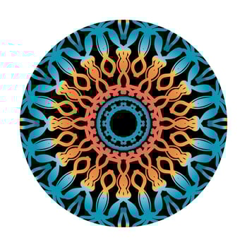 Luxury Ornamental Indian Mandala Design. vector