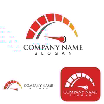 Faster  Speed Logo Template vector icon illustration design