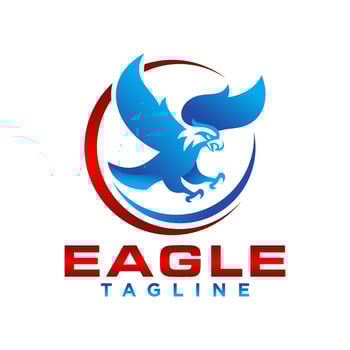 Eagle Bird Logo design Vector Template