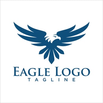 Eagle Bird Logo design Vector Template