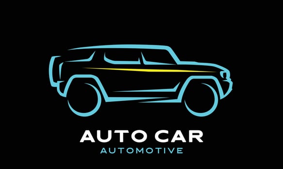 Car Logo Abstract Lines Vector. Vector illustration