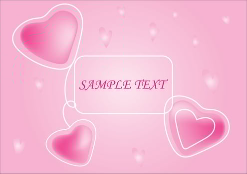 valentine background pink heart,wedding,love,romance, vector