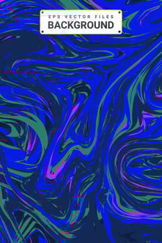 Abstract pattern blue skull background vector