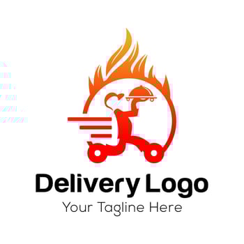 Fast Delivery Logo Template vector