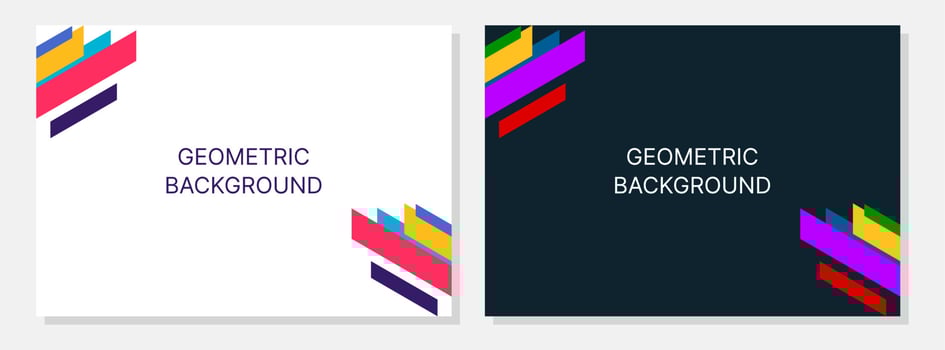 Modern minimal abstract geometric shape background. Futuristic vector background texture design, bright poster, banner, template, and presentation.