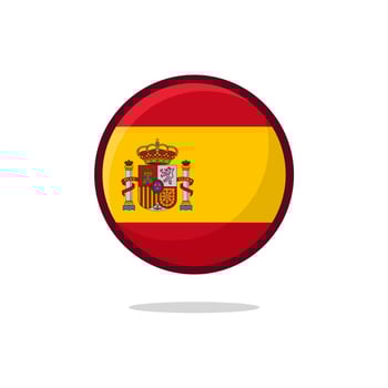 Spain Flag Icon vector