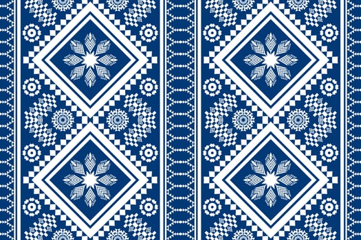 Geometric ethnic oriental traditional art pattern.Figure tribal embroidery style.Design for background,wallpaper,clothing,wrapping,fabric,element,,vector illustration. vector