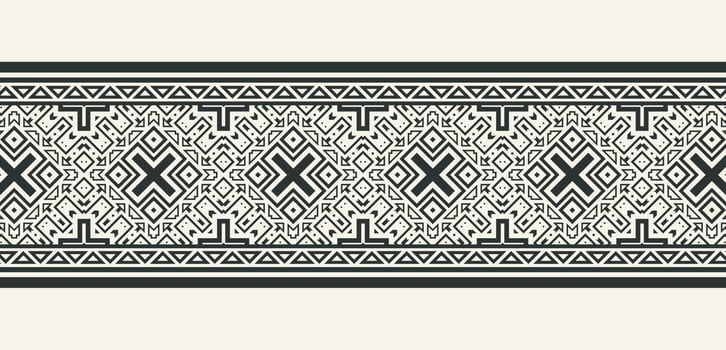 flat ornament line pattern design vector