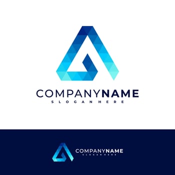 Letter A G logo design vector, Creative A G logo concepts template illustration. vector