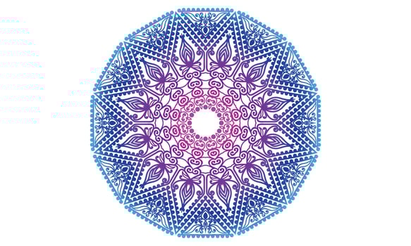 Abstract background. Luxury ornamental mandala design. vector