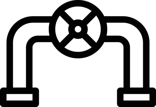 valve vector illustration on a background.Premium quality symbols.vector icons for concept and graphic design.