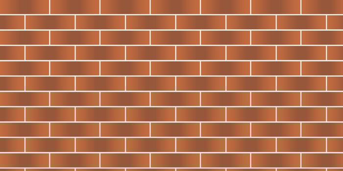 Brick Wall background seamless Vector texture pattern illustration.