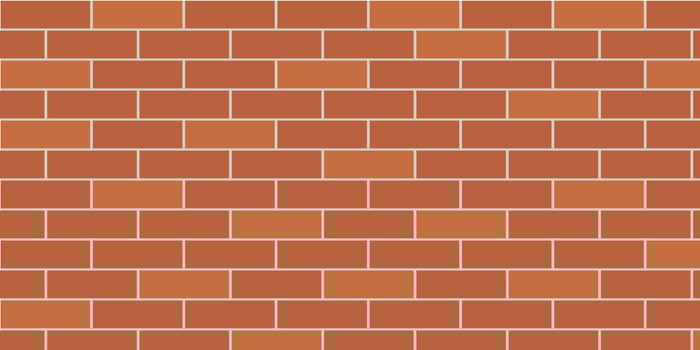 Brick Wall background seamless Vector texture pattern illustration.