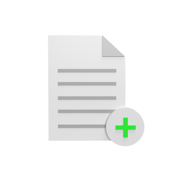 Add Document approved 3d icon model cartoon style concept. render illustration png