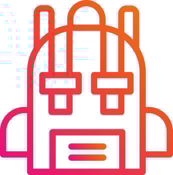 Bagpack Vector Icon