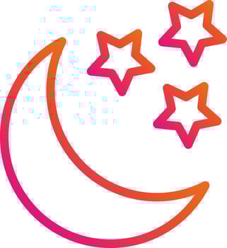 Moon Vector Icon