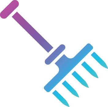 Rake Vector Icon