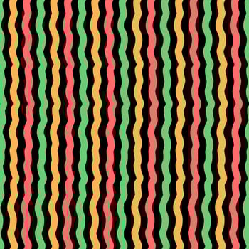 simple design of geometric abstract pattern seamless wave lines vector