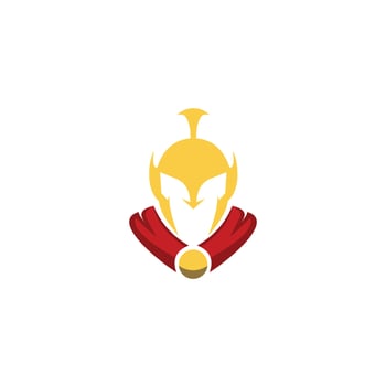 Spartan Helmet silhouette, Warrior symbol, Spartan logo, Spartan helmet, Spartan symbol. vector