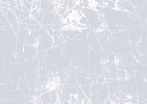 Scratched grunge overlay texture vector