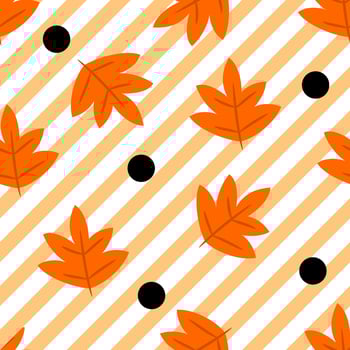 Autumn Fall Pattern Seamless vector